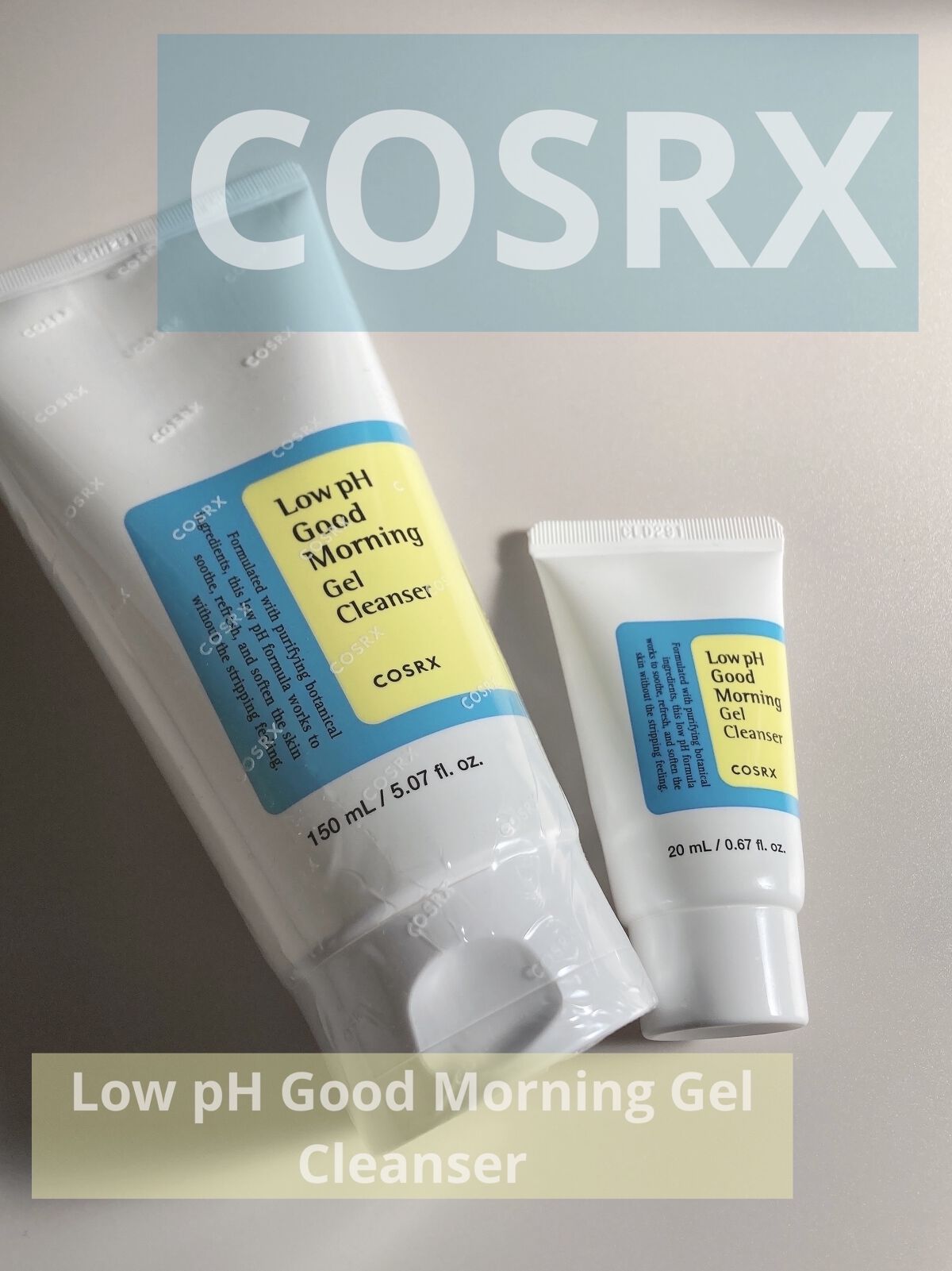 試してみた】COSRX 弱酸性グッドモーニングジェルクレンザーの効果・肌