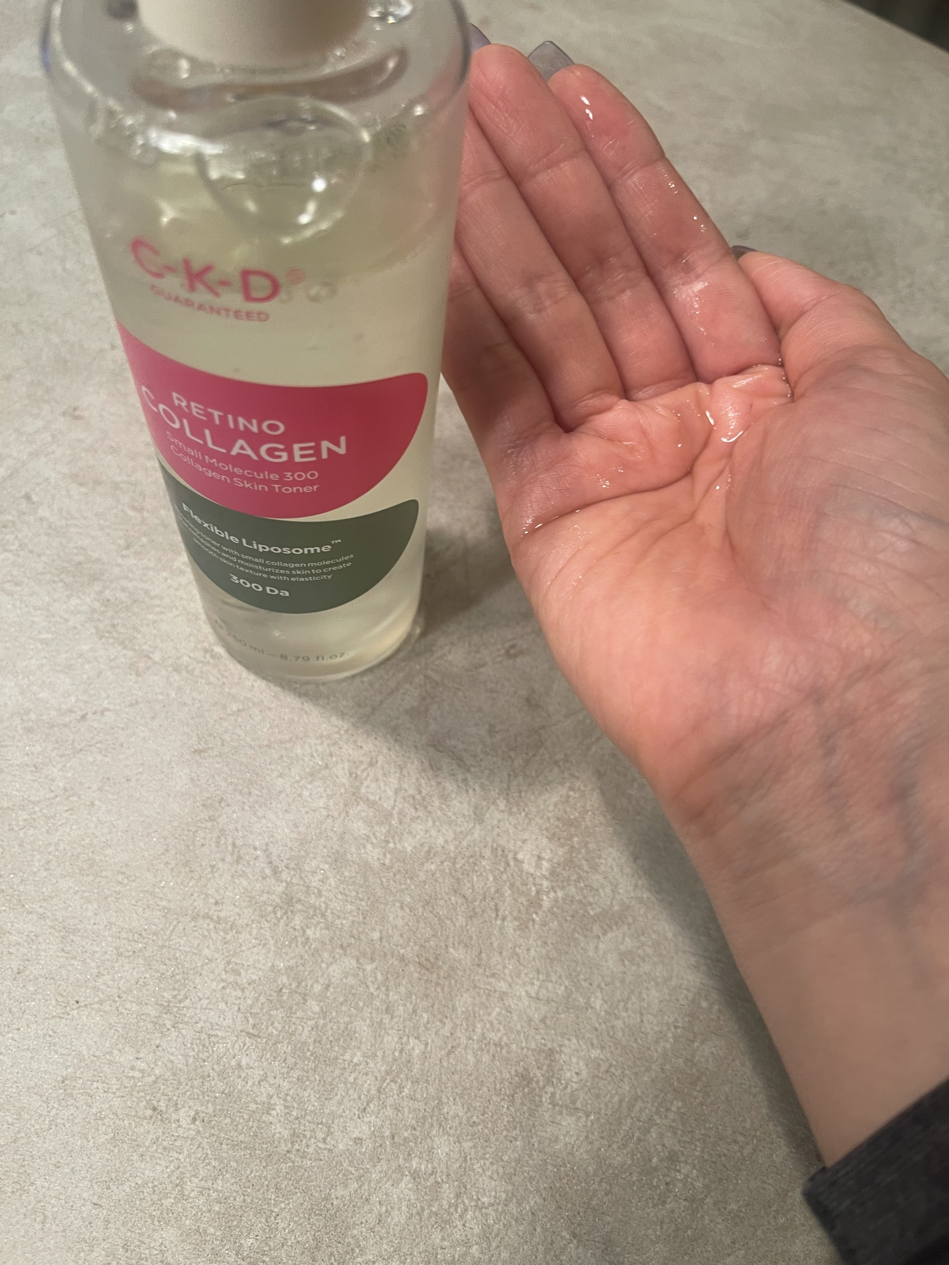 レチノコラーゲン低分子300トナー/CKD/化粧水を使ったクチコミ（2枚目）