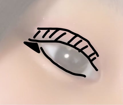 ジェルアイライナー/CEZANNE/ジェルアイライナーを使ったクチコミ(3枚目)