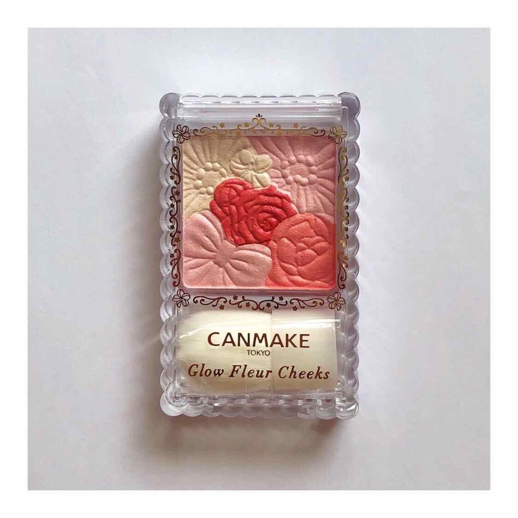 グロウフルールチークス/キャンメイク/パウダーチークを使ったクチコミ(1枚目)