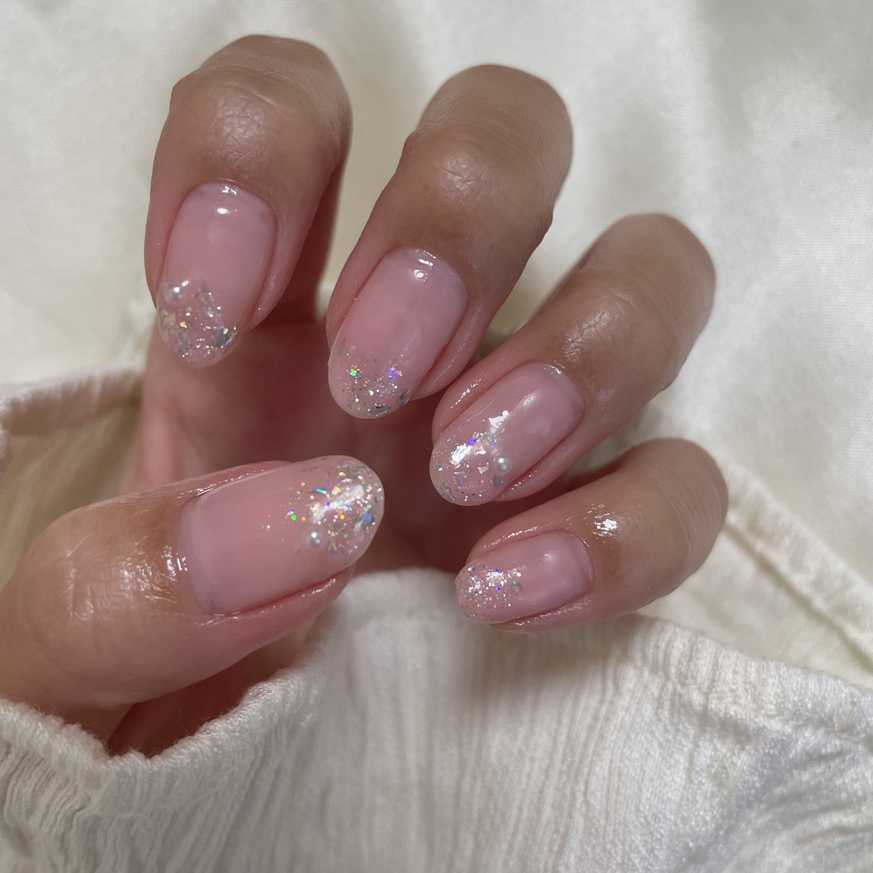 セルフカラージェル ちゅるんと 05/ネイル工房/ジェルネイルを使ったクチコミ（3枚目）