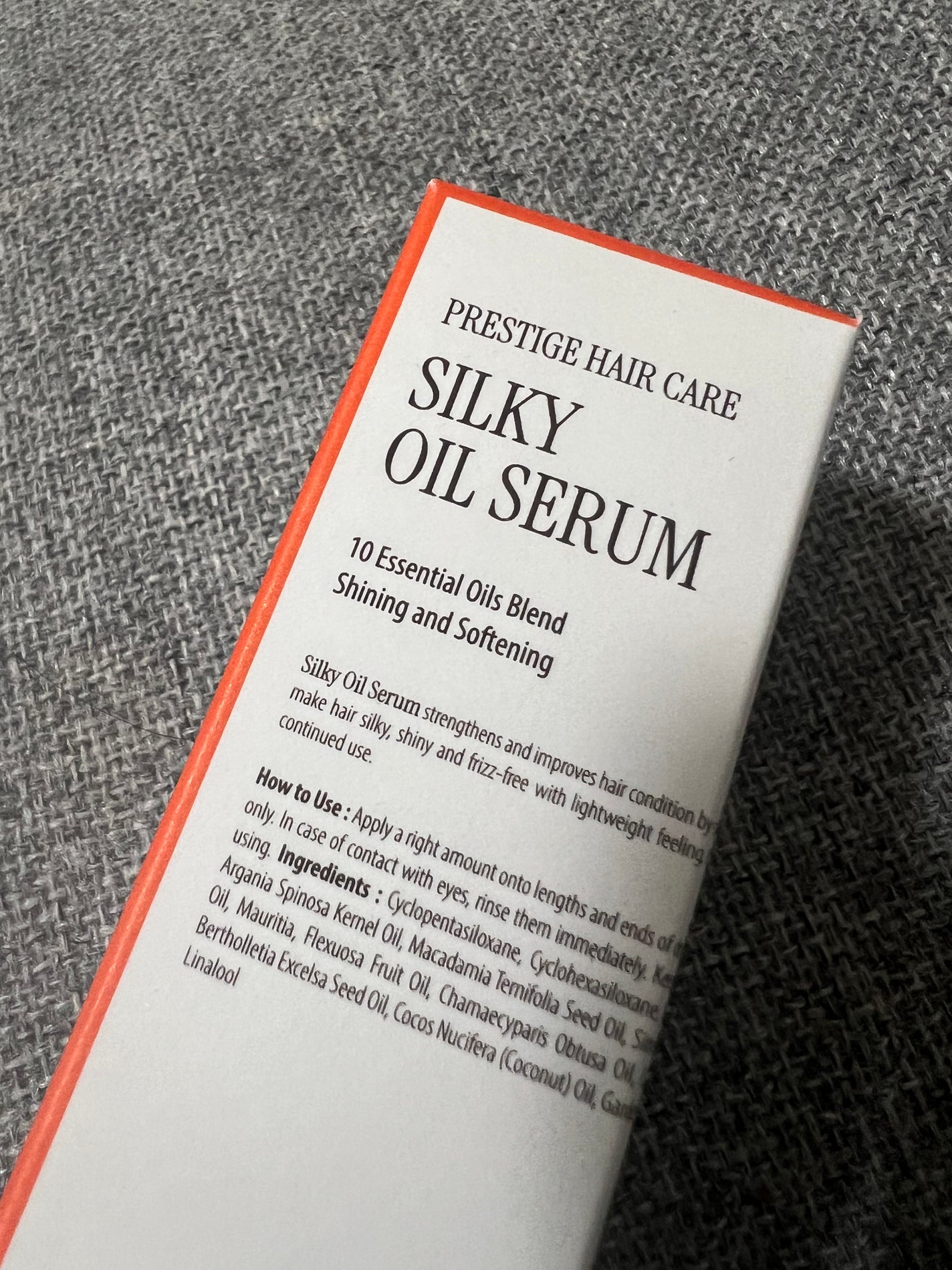 SILKY OIL SERUM/CULRY SHYLL/ヘアオイルを使ったクチコミ(1枚目)