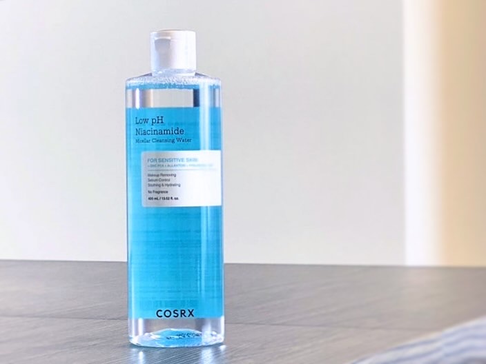 弱酸性 ナイアシンアミド ミセラークレンジングウォーター/COSRX/クレンジングウォーターを使ったクチコミ（1枚目）