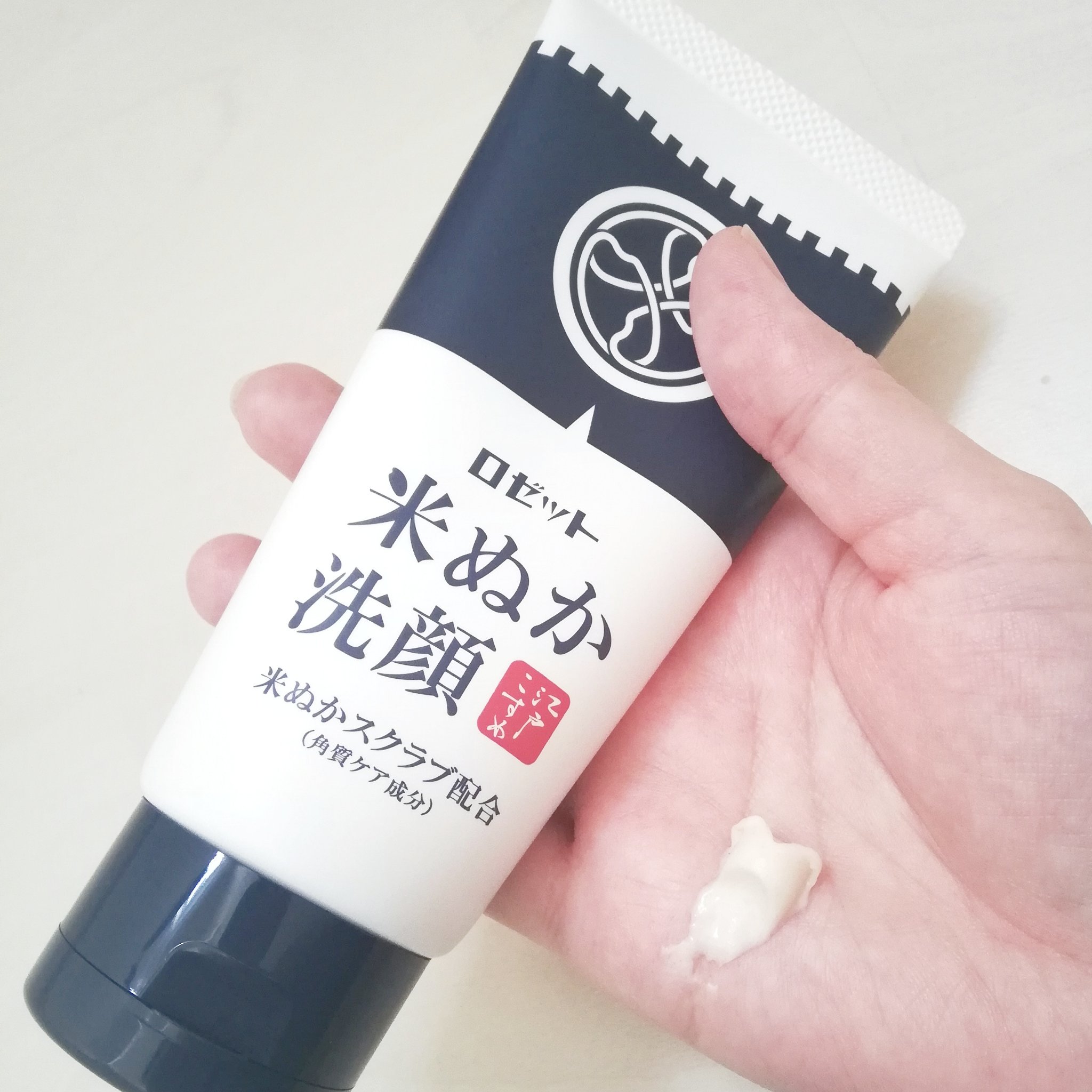 江戸こすめ 米ぬか洗顔/ロゼット/洗顔フォームを使ったクチコミ（1枚目）