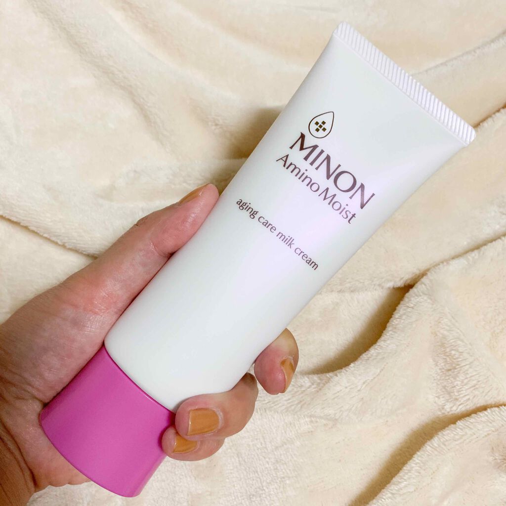 アミノモイスト エイジングケア ミルククリーム/ミノン/フェイスクリームを使ったクチコミ(1枚目)