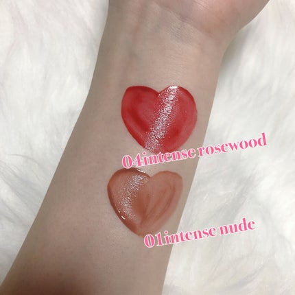 コンフォート リップオイル インテンス/CLARINS/リップグロスを使ったクチコミ(2枚目)