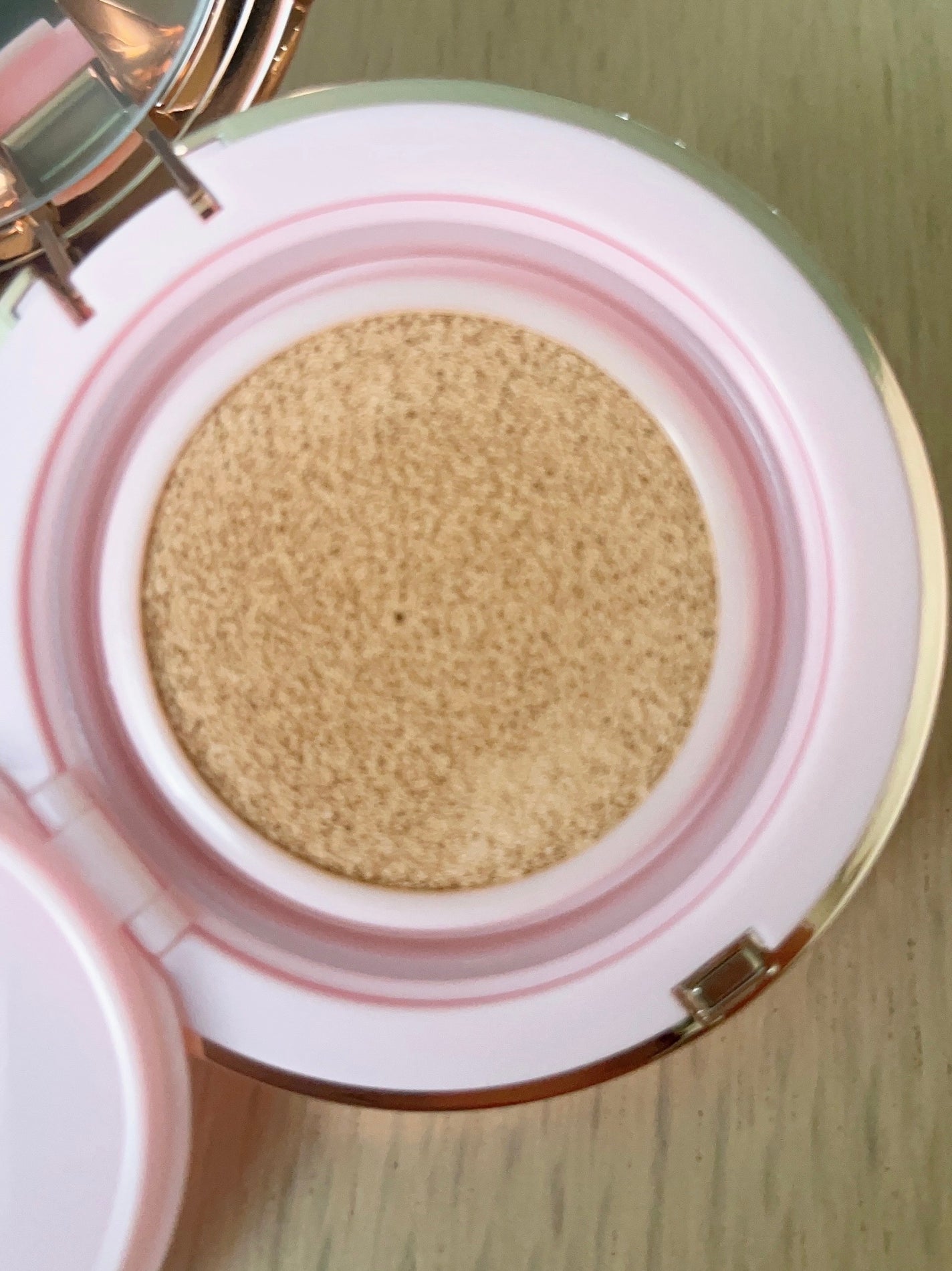 ピンクティーツリーカバークッション/APLIN/クッションファンデーションを使ったクチコミ(5枚目)