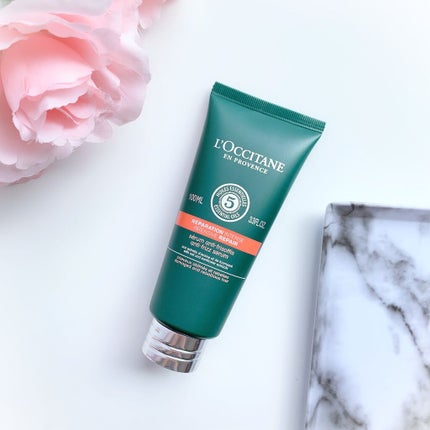 ファイブハーブス リペアリングヘアミルクセラム/L'OCCITANE/ヘアミルクを使ったクチコミ(1枚目)