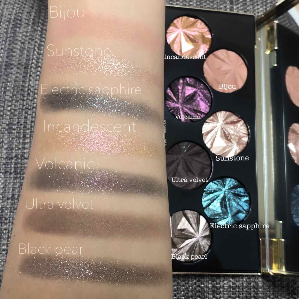 リュクス ジェムズ アイシャドウ パレット/BOBBI BROWN/アイシャドウパレットを使ったクチコミ(4枚目)