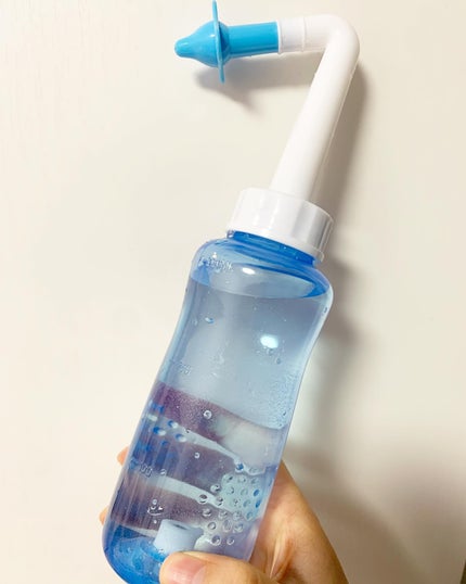 ブルフォロバ100 on LIPS 「鼻うがいハナリラを使っています💕底のボタンを押すだけで洗浄液が..」(5枚目)