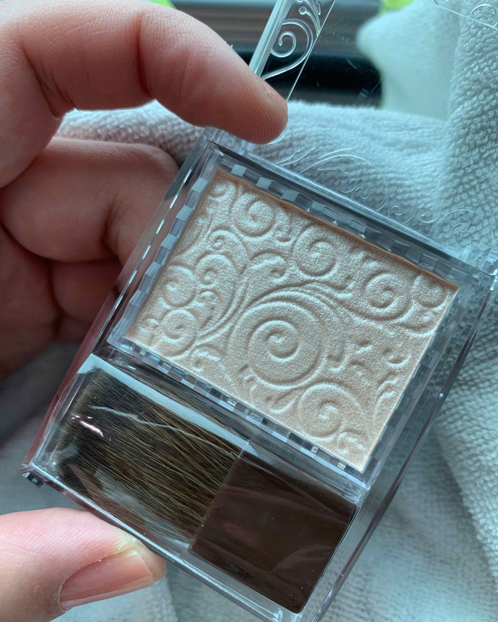 シングルカラーアイシャドウ/CEZANNE/単色アイシャドウを使ったクチコミ（2枚目）