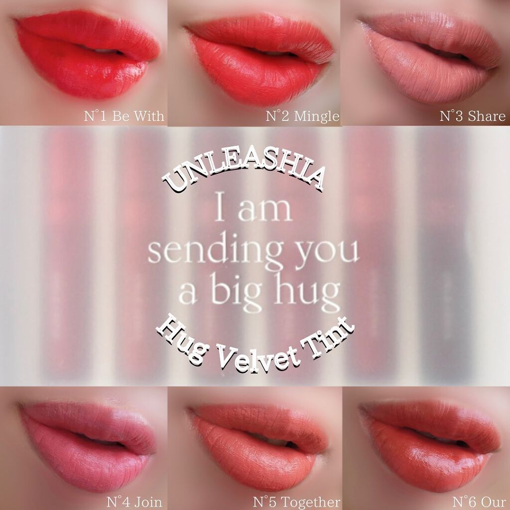 Luv Hug Velvet Tint/unleashia/口紅を使ったクチコミ（1枚目）