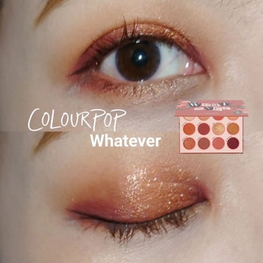 whatever/ColourPop/アイシャドウパレットを使ったクチコミ（1枚目）