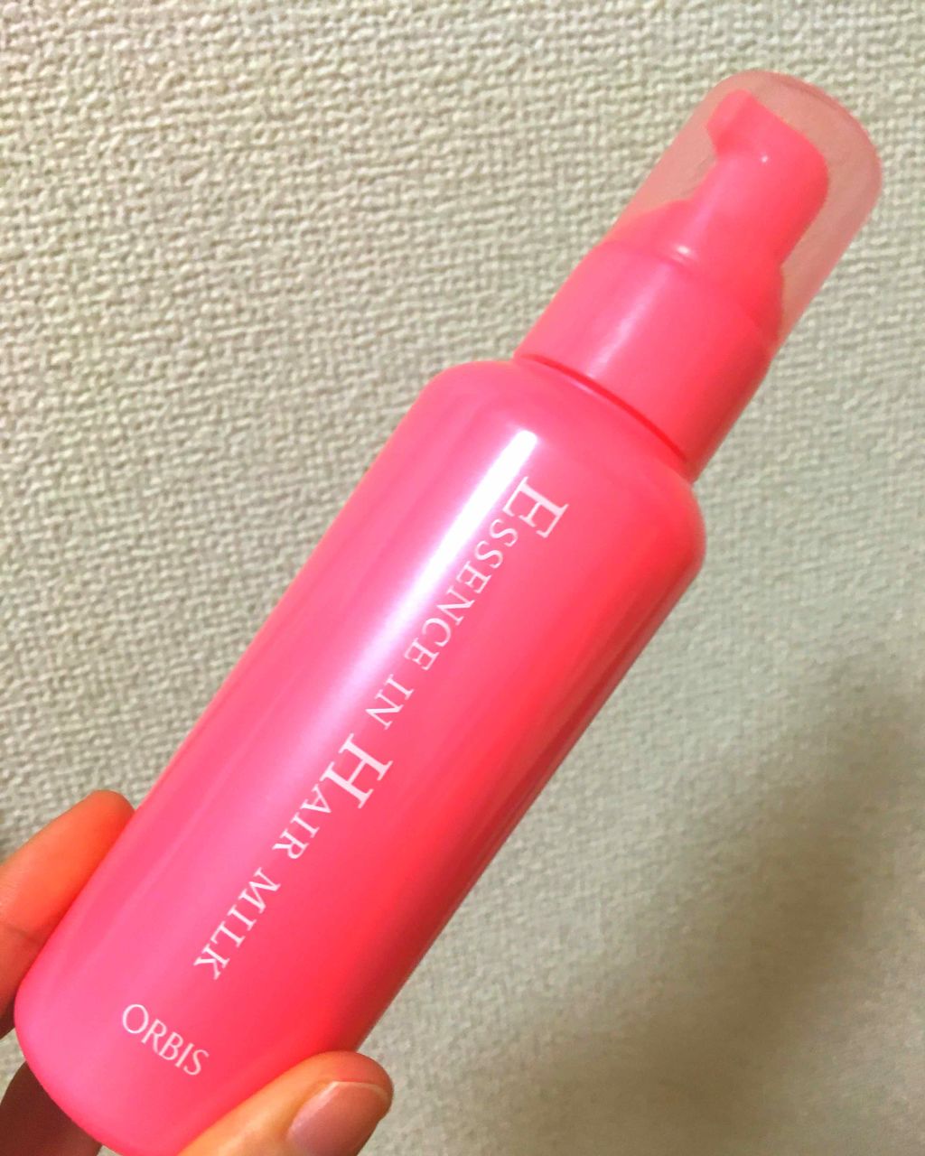 エッセンスインヘアミルク/オルビス/ヘアミルクを使ったクチコミ(1枚目)