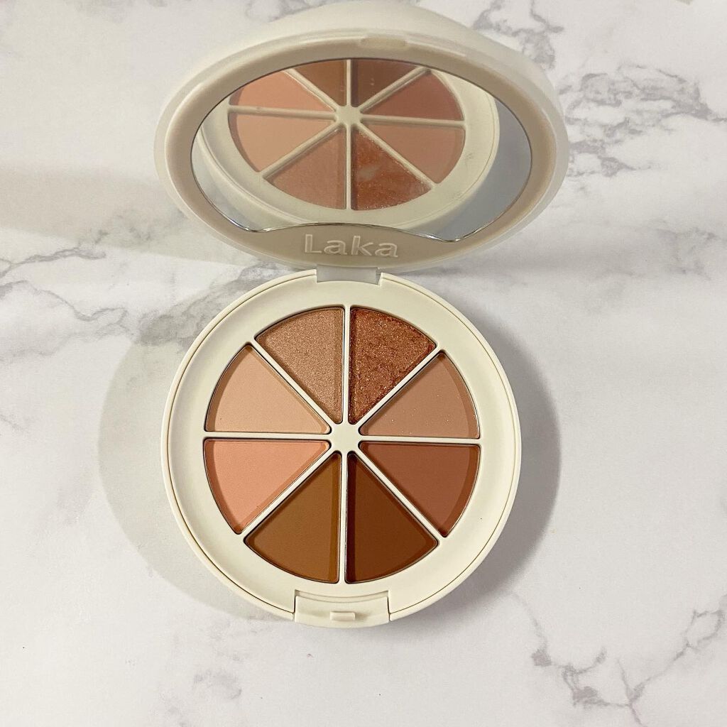 New Level Eyeshadow Palette/Laka/アイシャドウパレットを使ったクチコミ（2枚目）