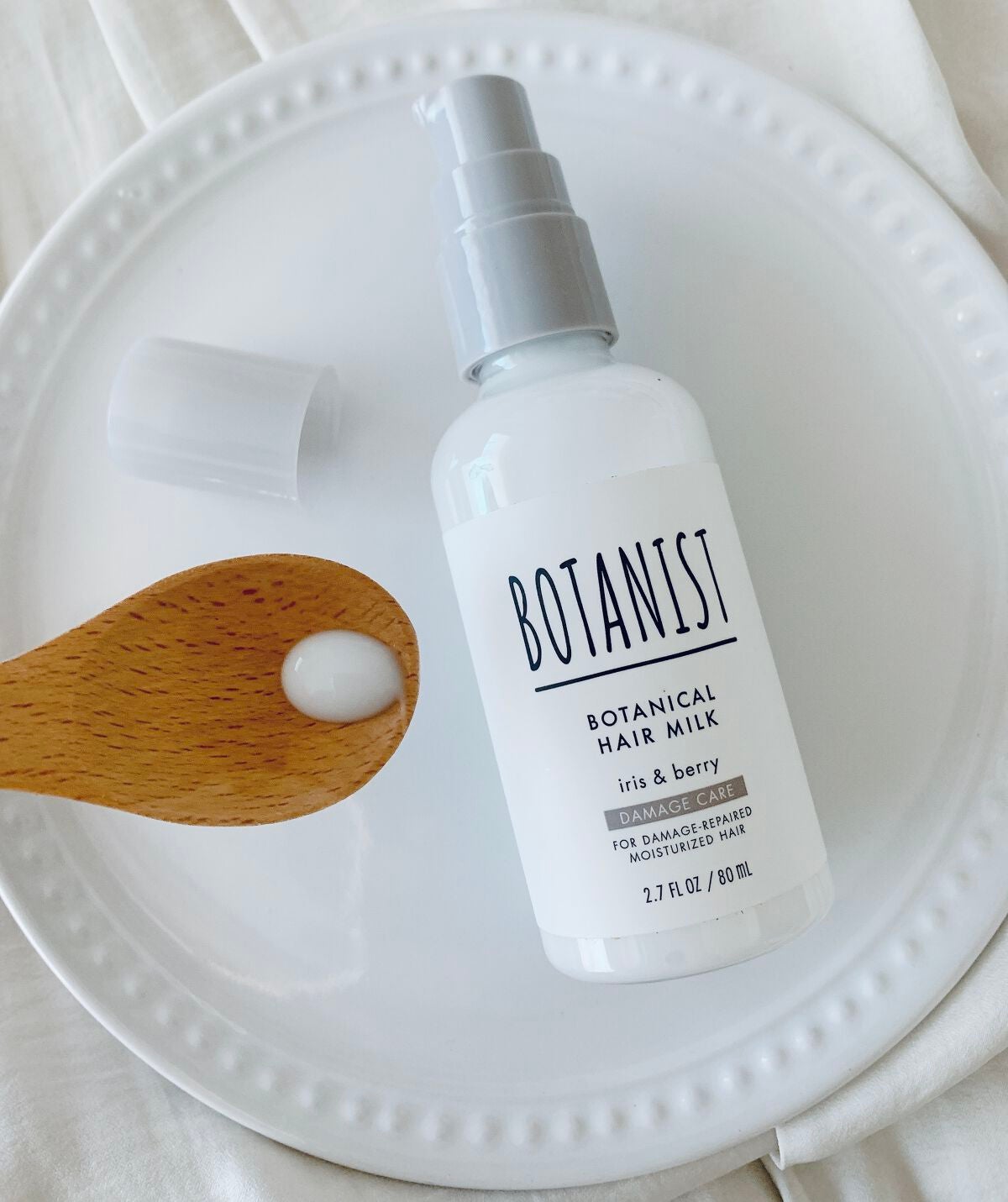 ボタニカルヘアミルク(ダメージケア)/BOTANIST/ヘアミルクを使ったクチコミ(2枚目)