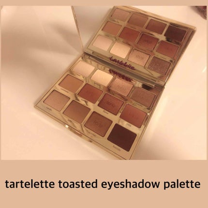 Tartelette Toasted Eyeshadow Palette/tarte/アイシャドウパレットを使ったクチコミ(1枚目)
