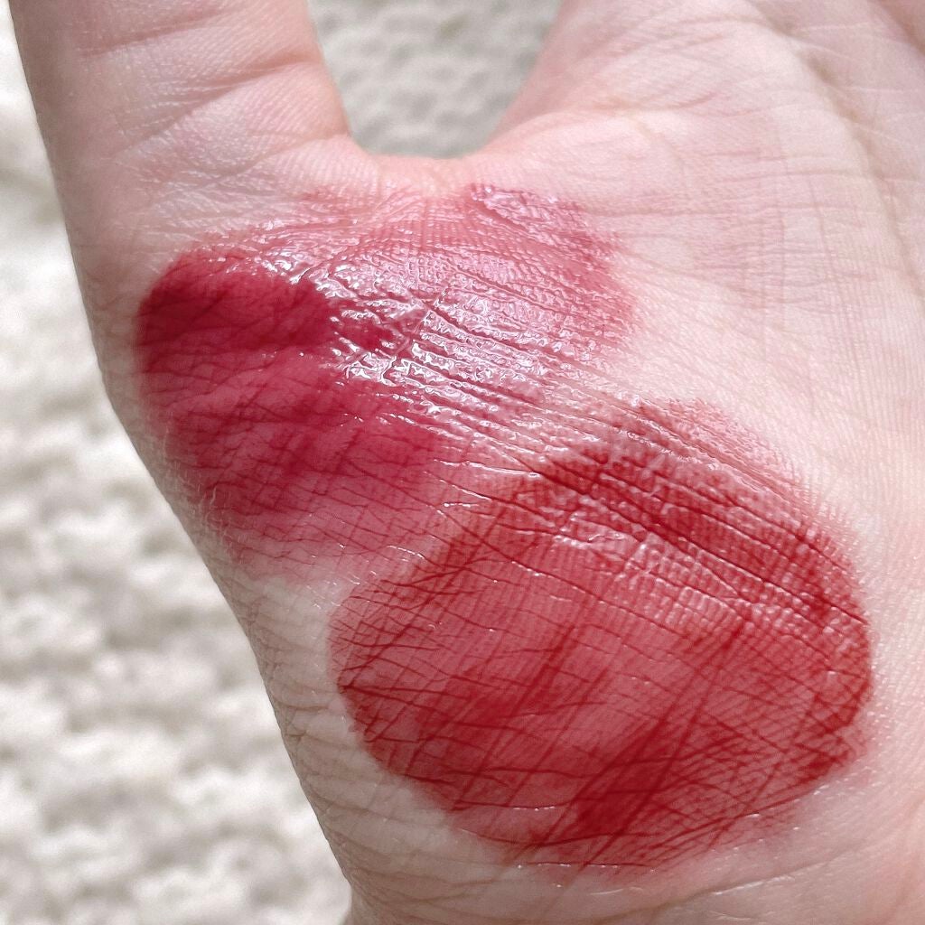 ジューシーラスティングティント/rom&nd/リップティントを使ったクチコミ(7枚目)