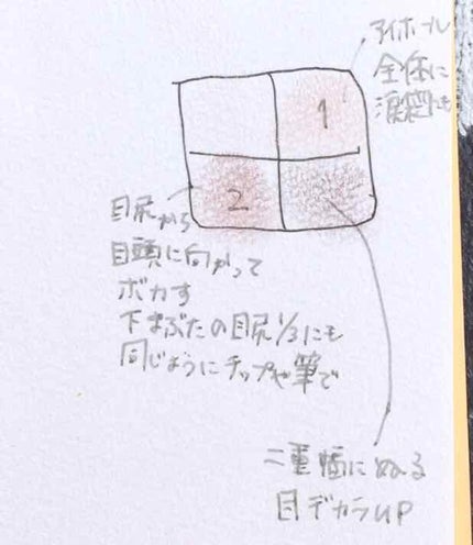 ロマンティックニュアンスアイライナー/キャンメイク/リキッドアイライナーを使ったクチコミ(2枚目)