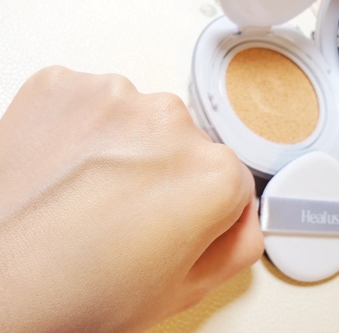 Skin breathing cushion Cloud/Healus/クッションファンデーションを使ったクチコミ(5枚目)