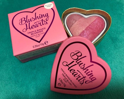 ブラッシング ハート/MAKEUP REVOLUTION/パウダーチークを使ったクチコミ(1枚目)