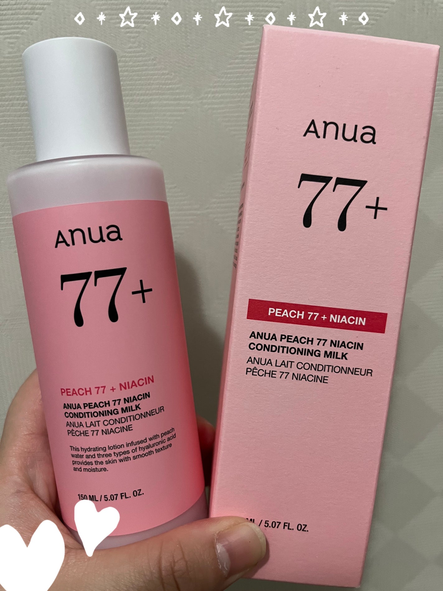 桃77%ナイアシンコンディショニングミルク/Anua/乳液を使ったクチコミ(1枚目)