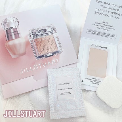 グロウシフォン セラムフィルター/JILL STUART/パウダーファンデーションを使ったクチコミ(1枚目)