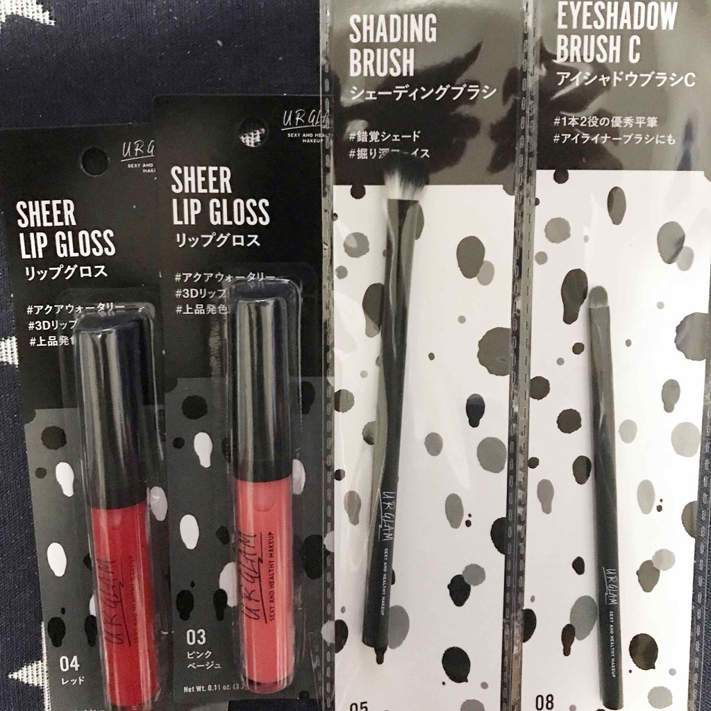 UR GLAM SHEER LIP GLOSS/U R GLAM/リップグロスを使ったクチコミ(2枚目)