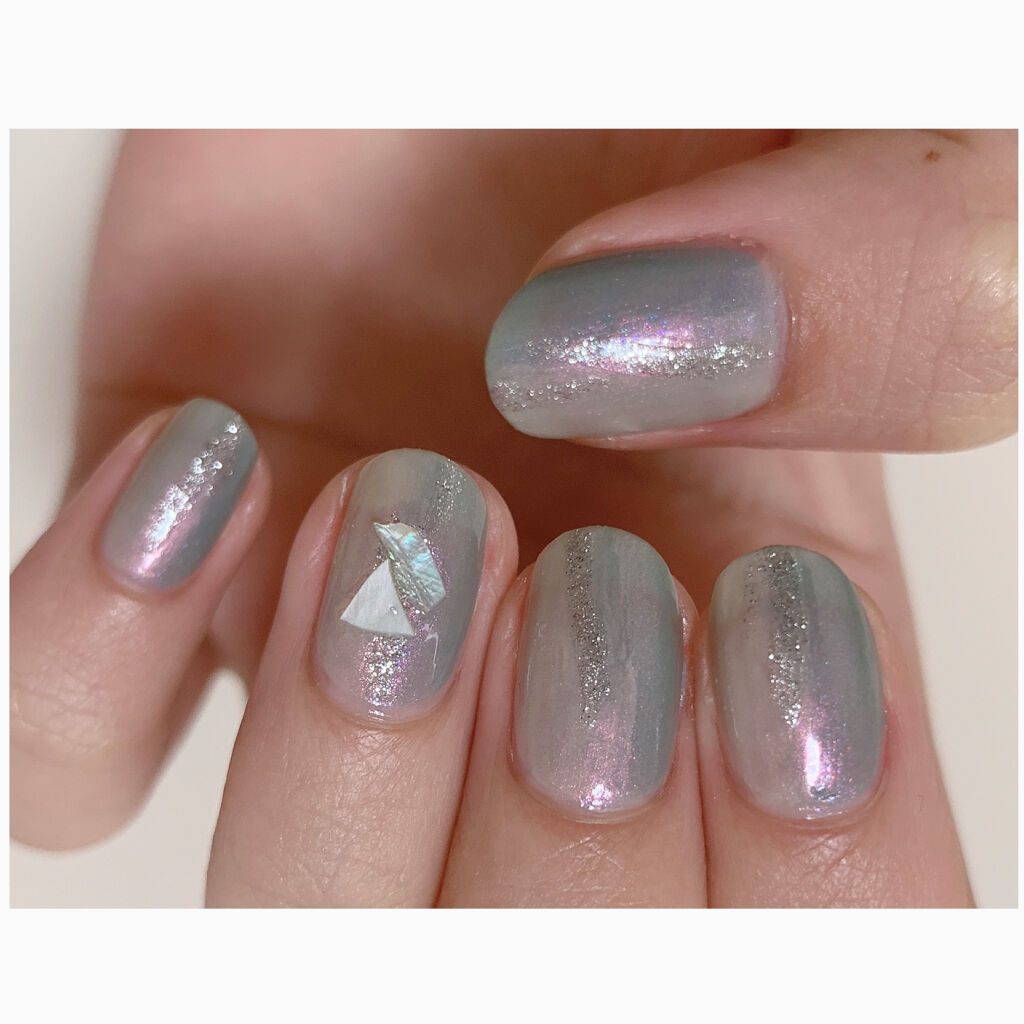 MMネイルポリッシュ/セリア/マニキュアを使ったクチコミ（2枚目）