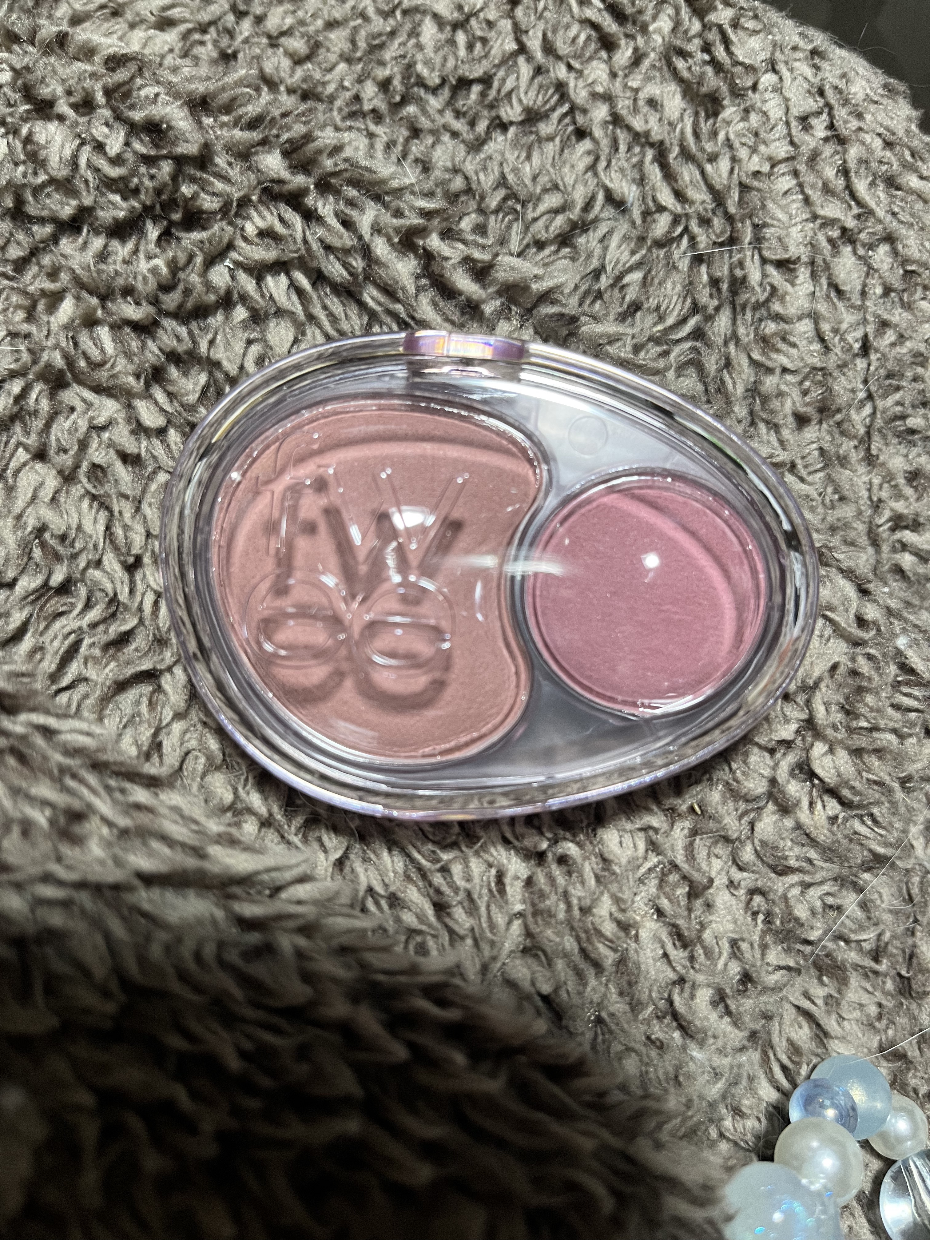 デュアルチークメロウ/fwee/ジェル・クリームチークを使ったクチコミ（1枚目）