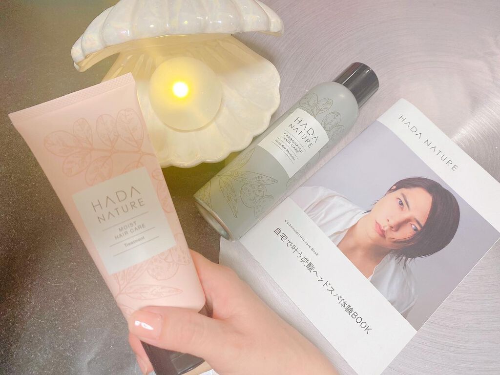 炭酸ヘッドスパシャンプー／トリートメント/肌ナチュール/市販シャンプーを使ったクチコミ（3枚目）