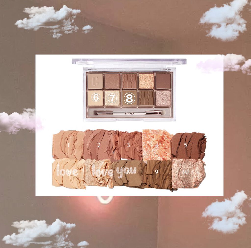 プロ アイ パレット/CLIO/アイシャドウパレットを使ったクチコミ（3枚目）