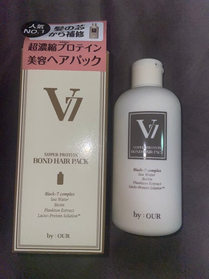 V7 スーパープロテイン ボンドヘアパック/by : OUR/ヘアマスク・ヘアパックを使ったクチコミ(2枚目)