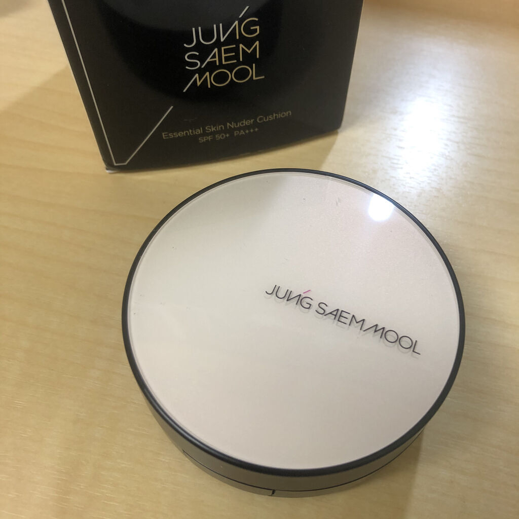 エッセンシャル スキン ヌーダー クッション/JUNG SAEM MOOL/クッションファンデーションを使ったクチコミ（2枚目）
