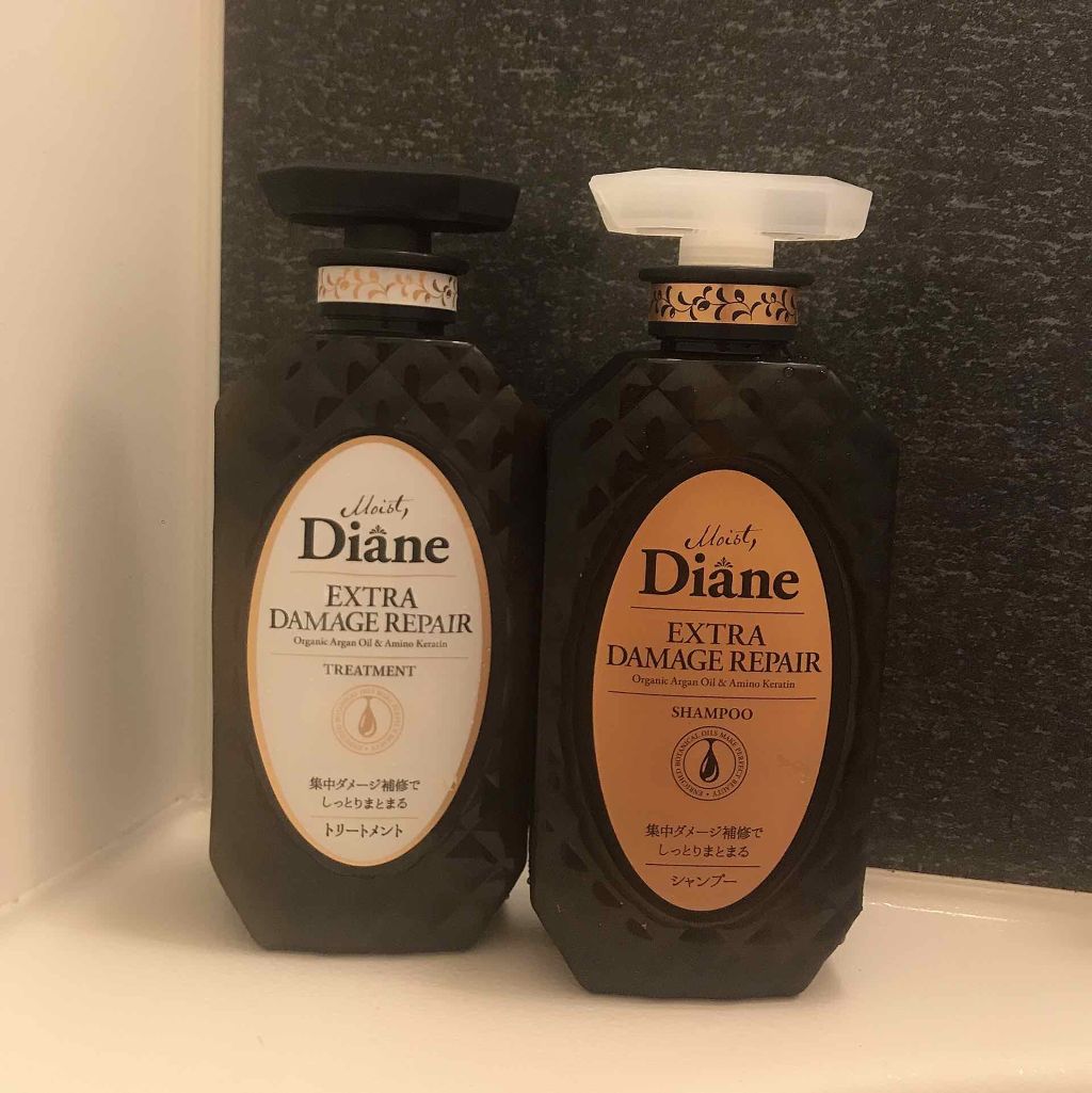 パーフェクトビューティ モイストダイアン エクストラダメージリペア シャンプー/トリートメント/ダイアン/市販シャンプーを使ったクチコミ(1枚目)