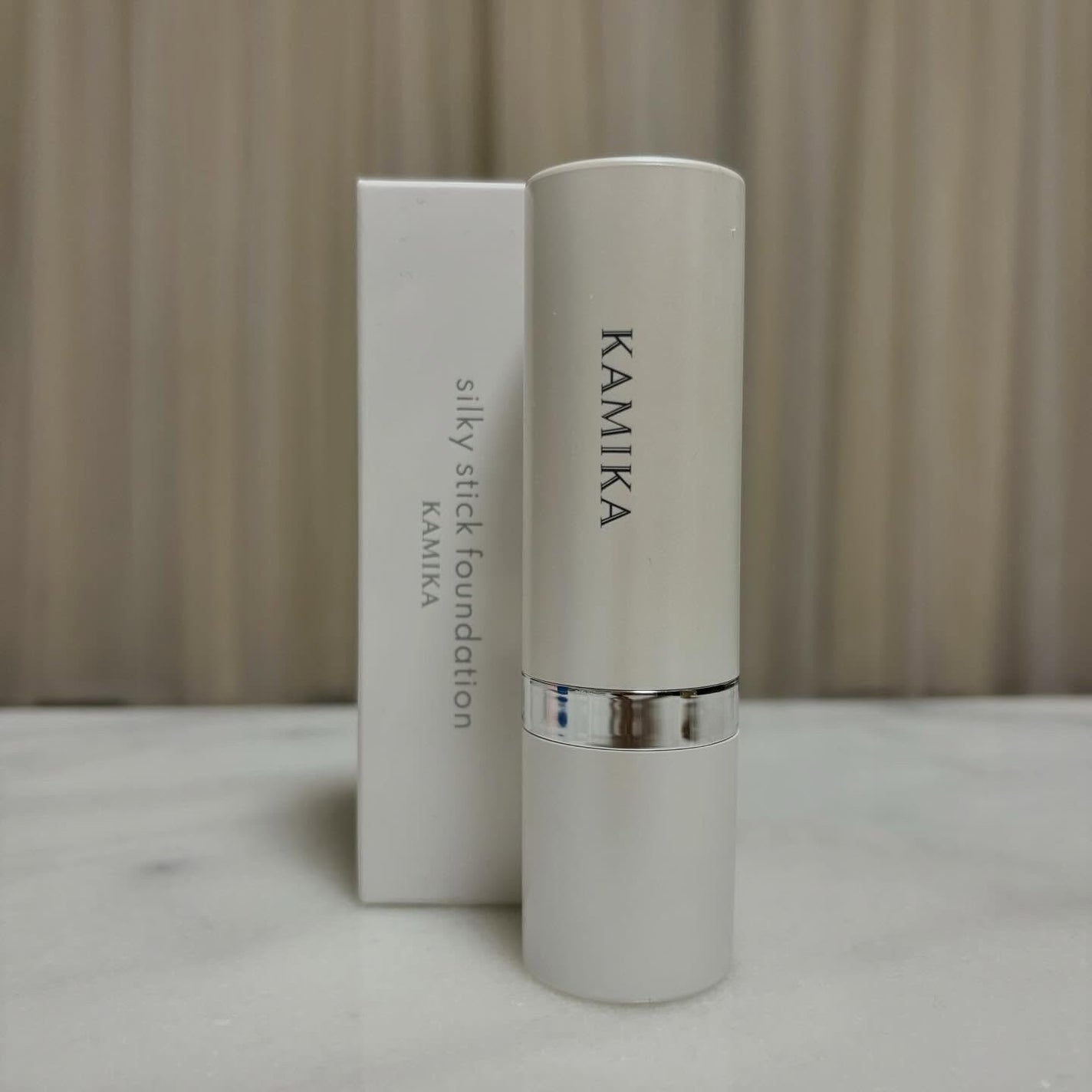 シルキースティックファンデーション/KAMIKA/その他ファンデーションを使ったクチコミ(1枚目)