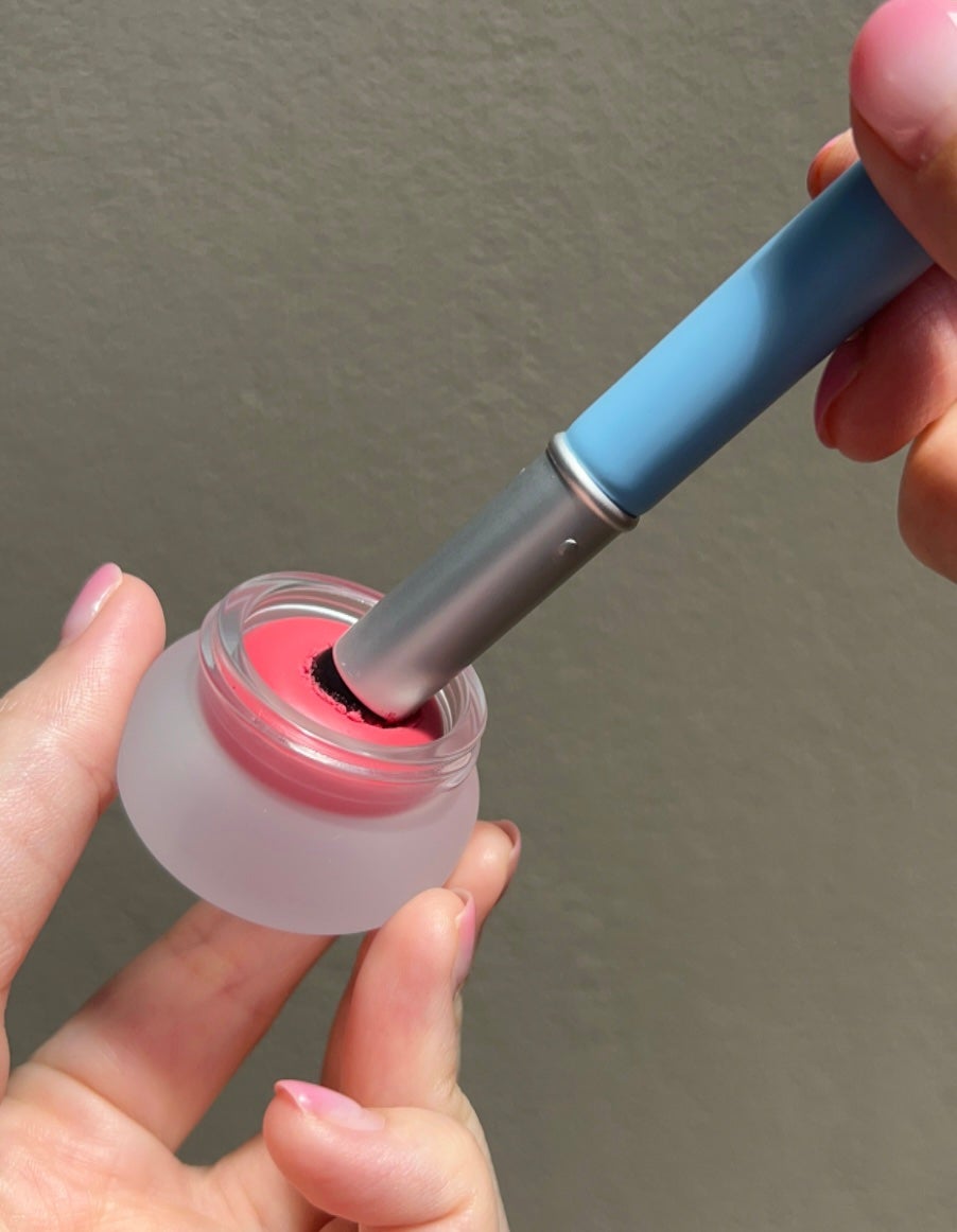 リップアンドチーク ブラーリープリンポット/fwee/口紅を使ったクチコミ(4枚目)