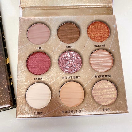 ギャラクシー9色アイシャドウパレット/DiTO/アイシャドウパレットを使ったクチコミ(4枚目)