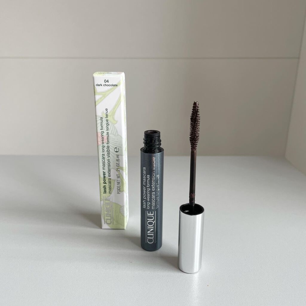 ラッシュ パワー マスカラ ロング ウェアリング フォーミュラ #04 ダーク チョコレート/CLINIQUE/マスカラを使ったクチコミ（1枚目）
