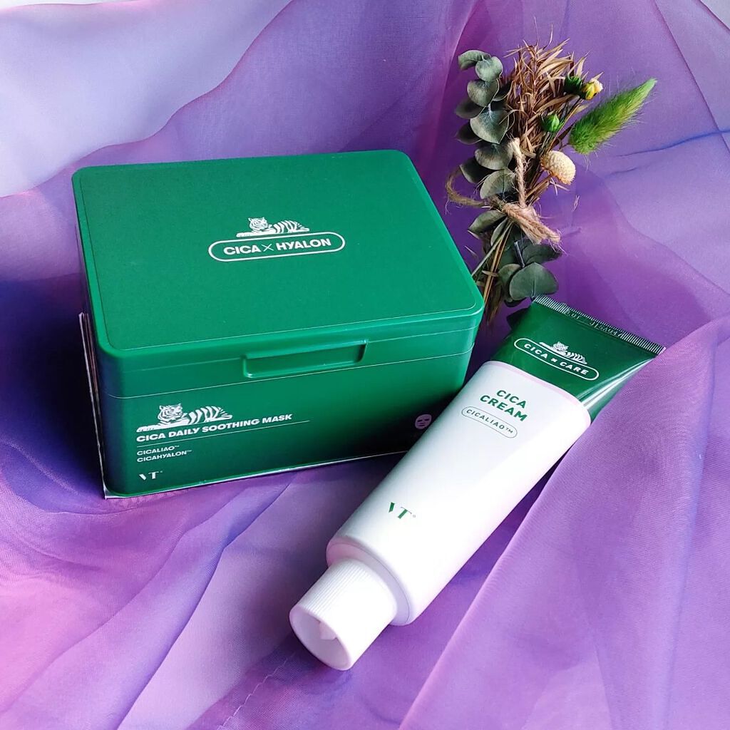 CICA クリーム/VT/フェイスクリームを使ったクチコミ（2枚目）