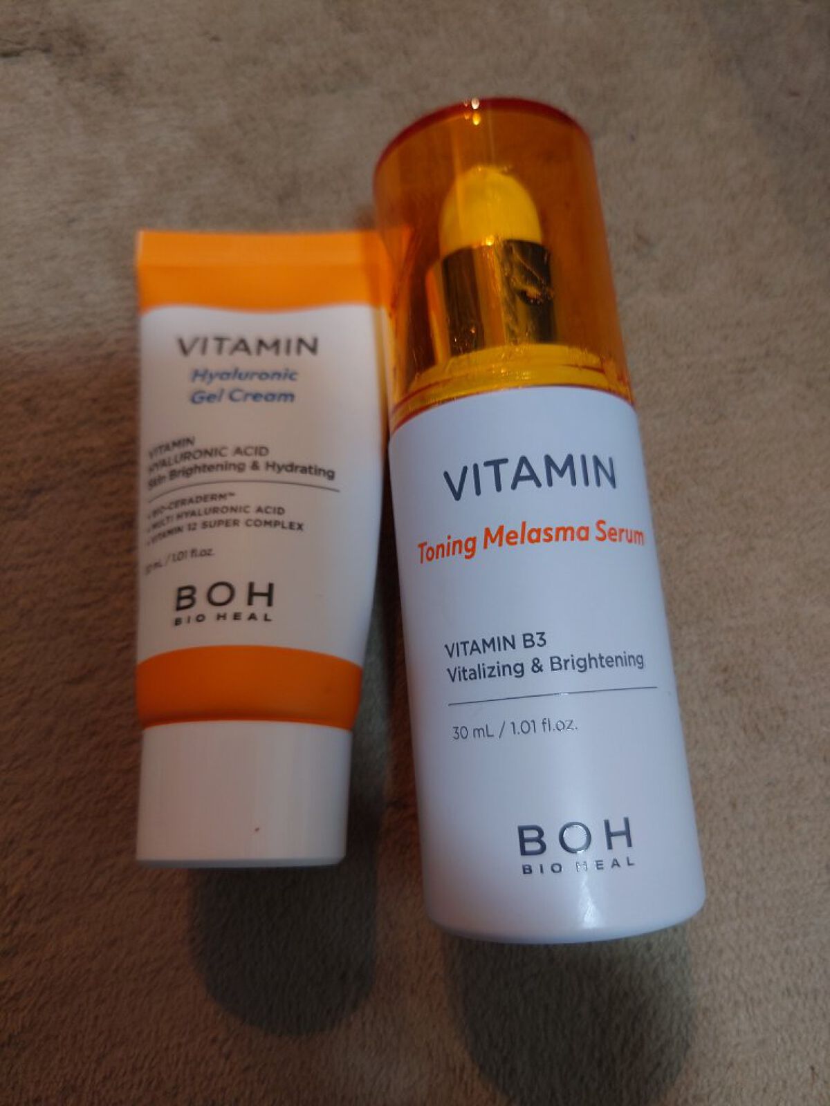 ビタミントーニングサンクリーム/BIOHEAL BOH/日焼け止めクリームを使ったクチコミ（1枚目）