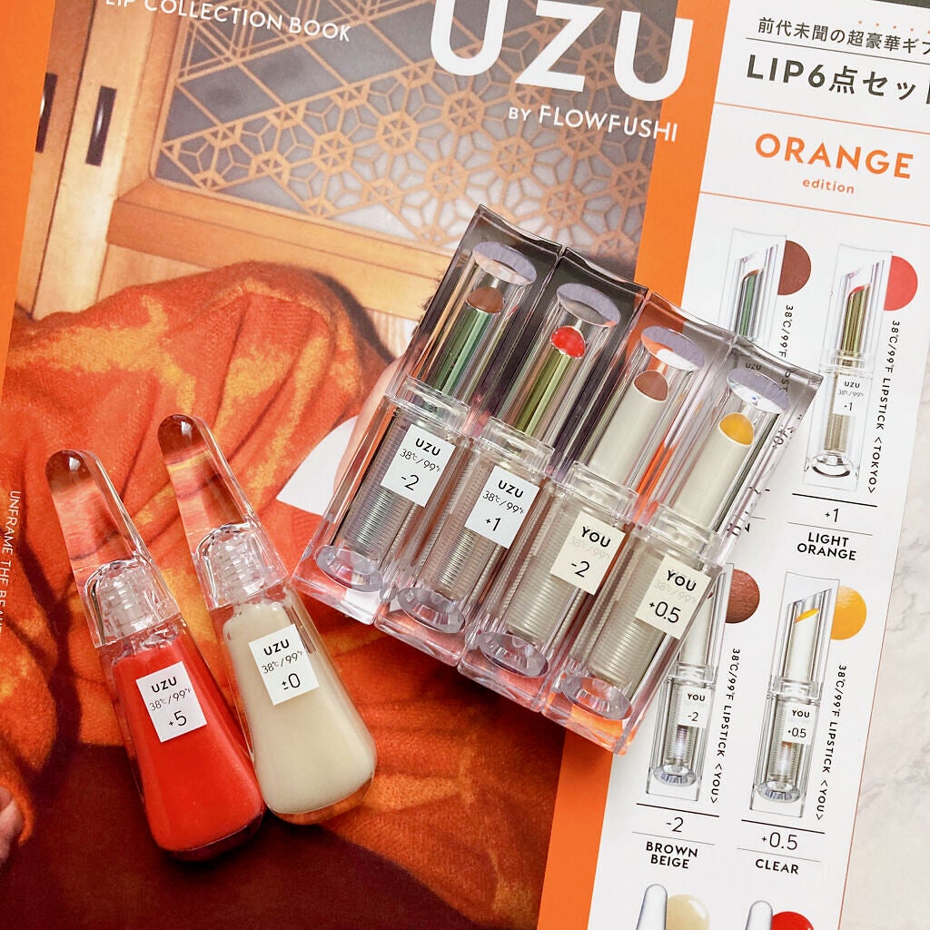 38°c/99°F LIP COLLECTION BOOK RED edition/宝島社/雑誌を使ったクチコミ(1枚目)