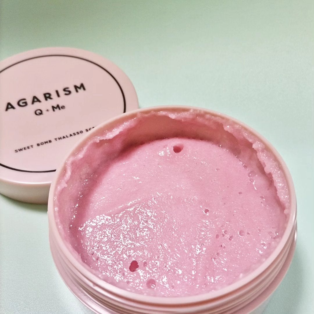 Q+Me スウィート ボム タラソ スクラブ/AGARISM/バスト・ヒップケアを使ったクチコミ(4枚目)