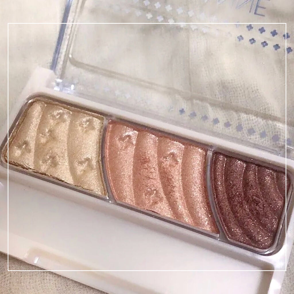 トーンアップアイシャドウ/CEZANNE/アイシャドウパレットを使ったクチコミ(5枚目)