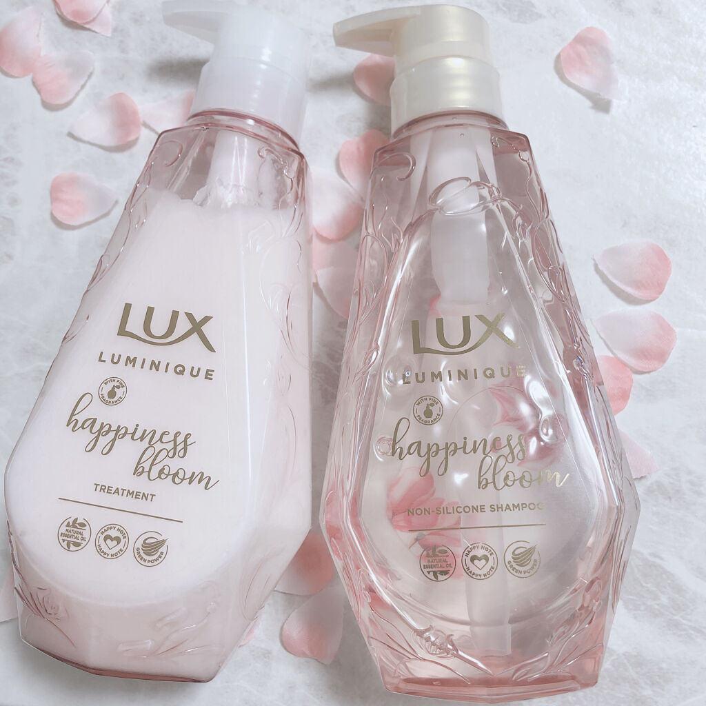 ルミニーク ハピネスブルーム シャンプー／トリートメント/LUX/市販シャンプーを使ったクチコミ（1枚目）