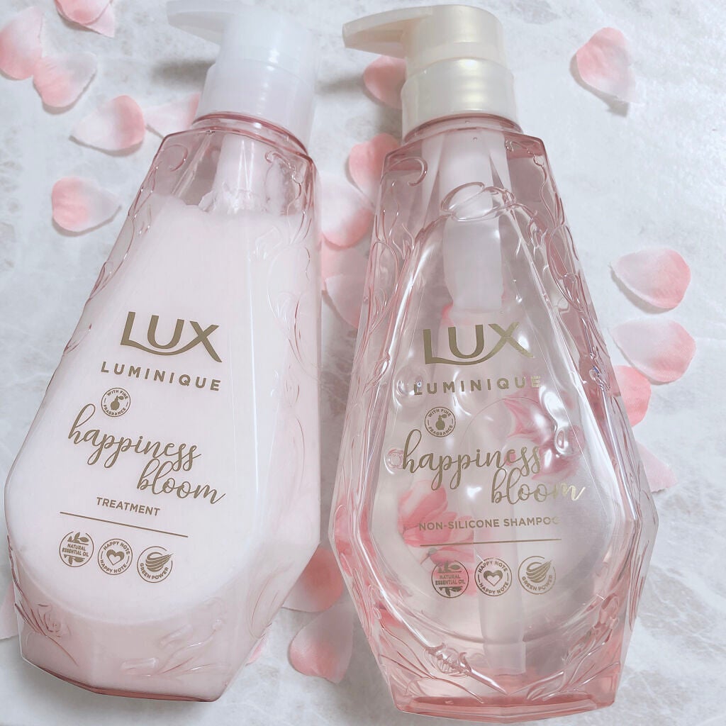 ルミニーク ハピネスブルーム シャンプー/トリートメント/LUX/市販シャンプーを使ったクチコミ(1枚目)