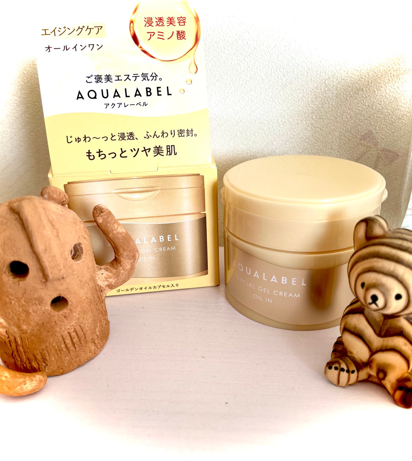 スペシャルジェルクリーム EX (オイルイン)/アクアレーベル/オールインワン化粧品を使ったクチコミ(1枚目)