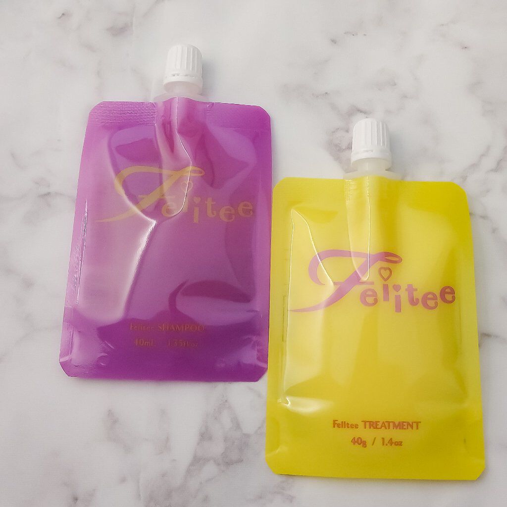 シャンプー/トリートメント シャンプーお試し用/Feiitee/市販シャンプーを使ったクチコミ（1枚目）