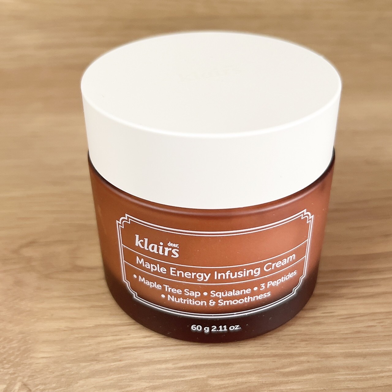 メープルエナジーインフュージングクリーム/Klairs/フェイスクリームを使ったクチコミ（1枚目）
