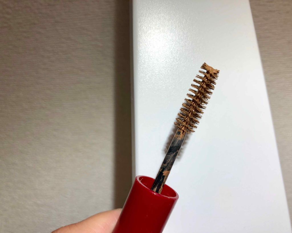 ニュアンスアイブローマスカラ/インテグレート/眉マスカラを使ったクチコミ（2枚目）